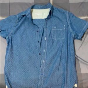gap 1969 short sleeve button down